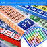 Blulu 12 Pcs Educational Math Posters for Kids, Multiplication Chart, Division, Addition, Subtraction Posters