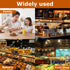 50 Bags.(13.7x8.2x3.7 in),Packaging Bakers.Package 60 Pcs Bread Bags for Homemade Bread With Window Sourdough Paper