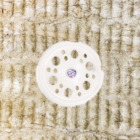 Taiyin 100 Pcs 45 mm Plastic Washers for Fixing and Supporting Rigid Foam Insulation Foam Board