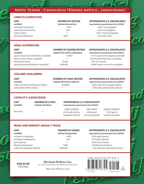 Merriam-Webster's Notebook Spanish-English Dictionary