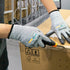 Cut Resistant Gloves, ANSI A2 Cutting Gloves, PU Coated Anti Cut Gloves C2, Touchscreen, Multi-Purpose, 1 Pair, Medium