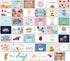 T&M Quality Designs LLC 120 5X7 Inch Unique Birthday Cards Bulk for Business, Office and Individuals, prefolded