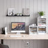 Ballucci File Organizer Paper Sorter, 5 Tier Adjustable Shelves Office Desk Organizer (White)