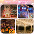 Magic Christmas Light Wand Wireless Magic Remote Wand Switch Kit with Music Surpised Remote Control Outlet Switch