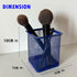 Metal Mesh Pen Holder, Pink Pencil Cup Holder Organizer for Desk Office and School (2 x, Blue)