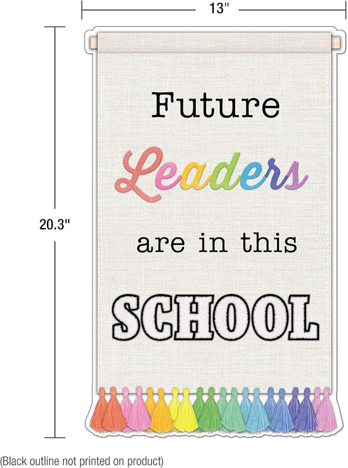 Carson Dellosa 81-Piece Creatively Inspired Future Leaders Bulletin Board Set, Colorful Banner and Frames for Classroom