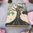 Blank Spell Book Of Shadows Journal with Lock Clasp Vintage Handmade Leather Diary for Witchcraft (7x5 Inch)