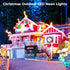 ANDOHAI 50FT IP67 LED Neon Rope Lights, Flexible Led Rope Lights Control with App/Remote, Outdoor RGB Color Changing