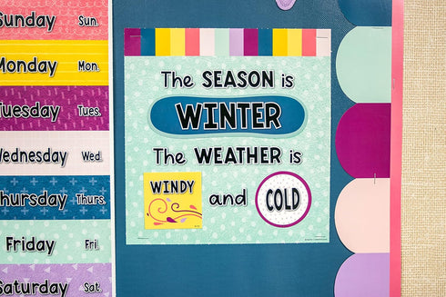 Oh Happy Day Calendar Bulletin Board