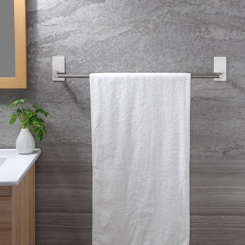 Taozun 24 Inch Towel Bar - Self Adhesive Holder, Hand Towel Rack Stick on Wall, SUS 304 Stainless Steel
