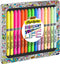 Bic Highlighter Collection Box, Assorted Intense and Pastel Colors, Convenient Metal Gift Box, Pack of 15