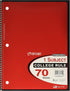 Top Flight 1-Subject Notebook, College Rule