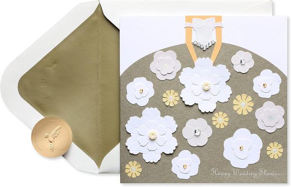 Papyrus Wedding Shower Card, Lifetime of Happiness