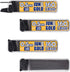 June Gold 640 Pieces, 0.5 mm 2B Lead Refills - 160 Pieces Per Dispenser, Fine Thickness, Break Resistant
