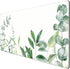 Eucalyptus Leaves Large Mouse Pad, Green Plants Extended Gaming Mousepad XXL Size (31.5x15.75 Inchs) for Desktop Laptop