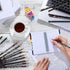 Fun Assorted Reading Pencils in Bulk, Wooden Pencils with Eraser for Kids, Classroom Reward, 150 Pieces
