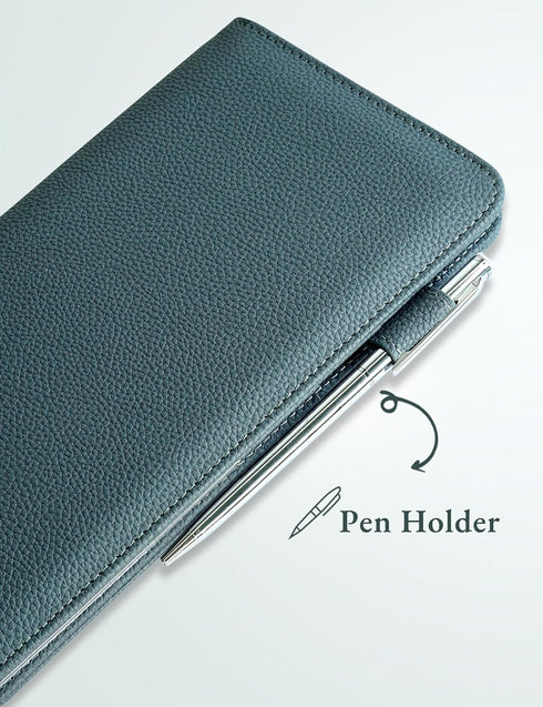 Green Server Book with Zipper Pocket and Magnetic Closure Server Booklet Waitress Book Serving Book with Money Pocket