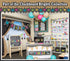 Teacher Created Resources Chalkboard Brights Circles Die-Cut Border Trim, 3498