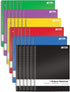 Better Office Products 24 Pack Spiral Notebooks, 1-Subject, College Rule, 70 Sheet, 8 x 10.5 inches, Assorted Colors