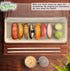 (100) EcoQuality Small Compostable Sushi Trays with Lids - Natural Sugarcane Bagasse Take Out Sushi Container