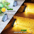 6 Pack, IP65 JSOT Solar Step Stair Lights Outdoor Yard Decor Waterproof Deck Lighting for Outside Solar Powered, Solar