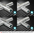 DURATECH 4 Way Sillcock Key, 1/4", 9/32", 5/16", 11/32", 1-Pack, for Valve, Faucet, and Spigots by DURATECH