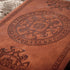 CAGIE Leather Vintage Journal for Men, Soft Cover Lined Pages Notebook, 180 Lay Flat for Writing, Brown