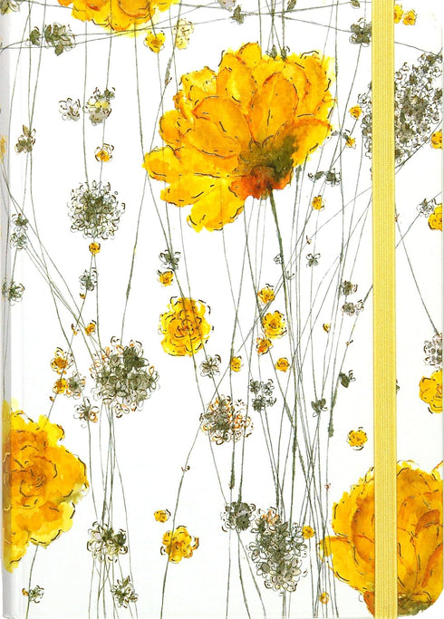 Yellow Flowers Journal, Diary, Notebook for Writing