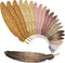 Tatuo 27 Pieces Colorful Feather Bookmarks for Readers, Classic Styles for Book Lovers