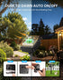 2 Pack 66Ft 200 8 Minetom Solar String Lights, Total LED Solar Fairy Lights Outdoor Waterproof, Modes Firefly Starry