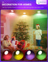 JandCase BR30 Color Changing Light Bulb, RGB+Warm+Cool White, 12W (100W Equivalent), 2 Pack
