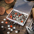 200 Pack White and Orange Reflective Tacks, Trail Marking Tacks, Glow Tacks for Hunting, Hiking, Camping