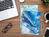 Better Office Products Marble Design Spiral Notebooks, 2 Pack, College Rule, 100 Sheet, 10.5 x 8 inches, Abstract Marble Fashion Design Covers, 2 Pack by Better Office Products