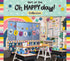 Teacher Created Resources Oh Happy Day Pom-Poms & Tassels Straight Rolled Border Trim - 50ft for Classrooms