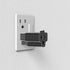 15 Amp Household AC Plug to 20 Amp Adapter, Nema 5-15P to 5-20R, 5-15P to 6-15R, T-Blade Plug Converter