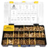Bonost 1380pcs 8.8 M4 M5 M6 M8 Set 12-30mm Nuts and Bolts Assortment Kit - Heavy Duty Grade Metric Bolt with Assorted