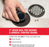 Oatey 43745 Seal for 2 Inch Shower and Floor Drain, Black