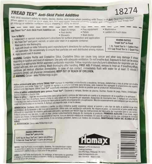 1 lb Homax 8600 Tread-Tex Anti-Skid Additive by Homax