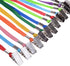 Wisdompro Lanyard with Bulldog Clip, 30 Pack, 17 inch Flat Nylon Neck Lanyard for ID Badges