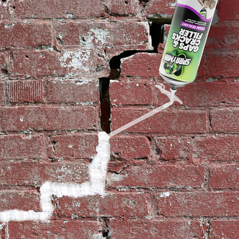 Gaps and Cracks Filler Foam, 2x12oz Expanding Foam Sealant for Doors & Windows, Waterproof & Paintable