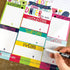 Whiteboard Dry Erase Weekly Meal Planner | Dinner Menu Board by The Meal Minder | Daily Calendar Organizer 8 in x 10 in