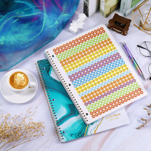 Student Planner 2025-2026 - School Planners with Stickers, July 2025- June 2026, 8.5" x 11" Academic Planner
