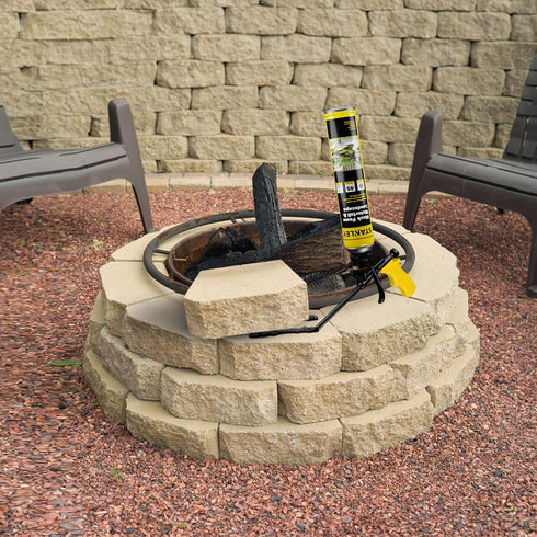 STANLEY Black Spray Foam Sealant - 1 Pack, 24 Oz, UV Resistant Waterfall Foam for Landscaping, Gun Use NOT Included