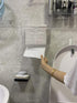 Towels,Pack 1 Cq acrylic Wall Mount Paper Towel Dispenser,Clear Folded Paper Towel Holder for Bathroom Toilet