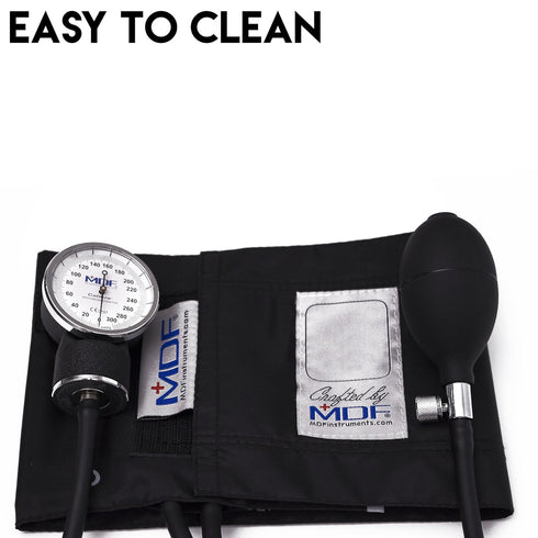 MDF Instruments Calibra Aneroid Premium Sphygmomanometer, Blood Pressure Monitor with Adult Cuff & Case