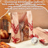 100 Package 500 14x8.3x3.2'' Gueevin Pcs Kraft Paper Bread Bag for Homemade Bread Large Sourdough Loaf Bag with Clear
