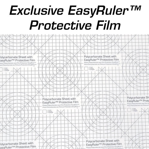 Polycarbonate Plastic Sheet 12" X 12" X 0.177": Shatter Resistant, Easier to Cut, for Robotics Teams, DIY, Crafts