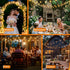 50FT 32 S11 Bulbs (2 IP65 2200K Outdoor String Lights, Patio Lights with Shatterproof Spares), Waterproof