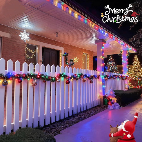 Outdoor,115 300 Remote,8 Solar String Lights Ft LED Solar Christmas Lights with Modes Waterproof Patio Lights