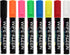 Wipe-Kleen Liquid Chalk Markers Neon Color - Set of 8 for Bistro Signs, Blackboard, Whiteboard & Glass